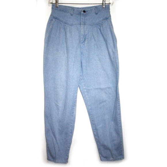 Sears Denim - Vtg 80s SEARS Size 16 Jeans High waist Tapered leg